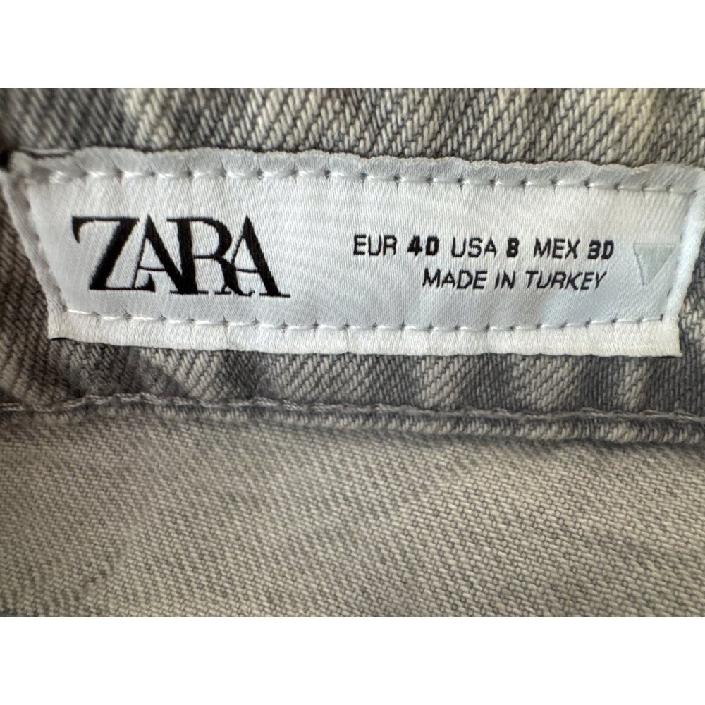 2/$30 ZARA Womens Size 8 Denim Shorts - Picture 4 of 13